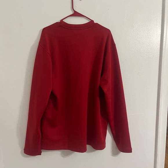 ADIDAS PERFORMANCE Athletic Sweatshirt 'Entrada 22' in Fire Red - Picture 3 of 4